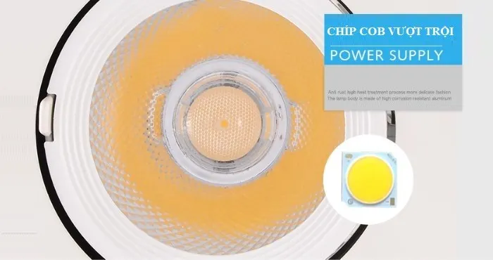 Các kiểu đèn led ốp trần