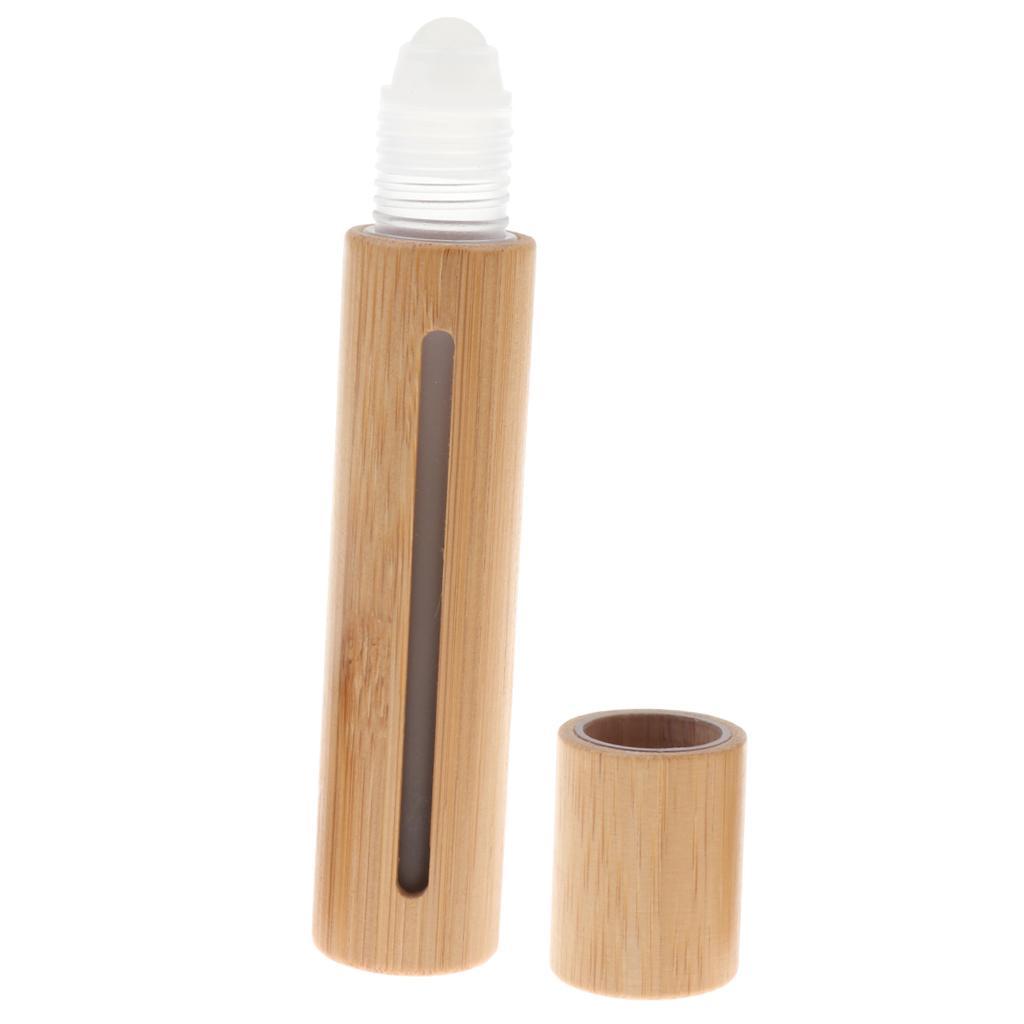 Portable Essential Oil Roller Bottle Case Holder, Refillable Perfume Lotion Roller Bottle, 15ml