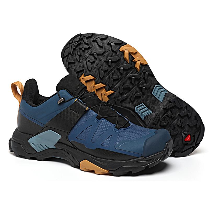2022 Đàn ông mới Sneaker Giày đi bộ đường dài ngoài trời nam Color: Black Shoe Size: 41