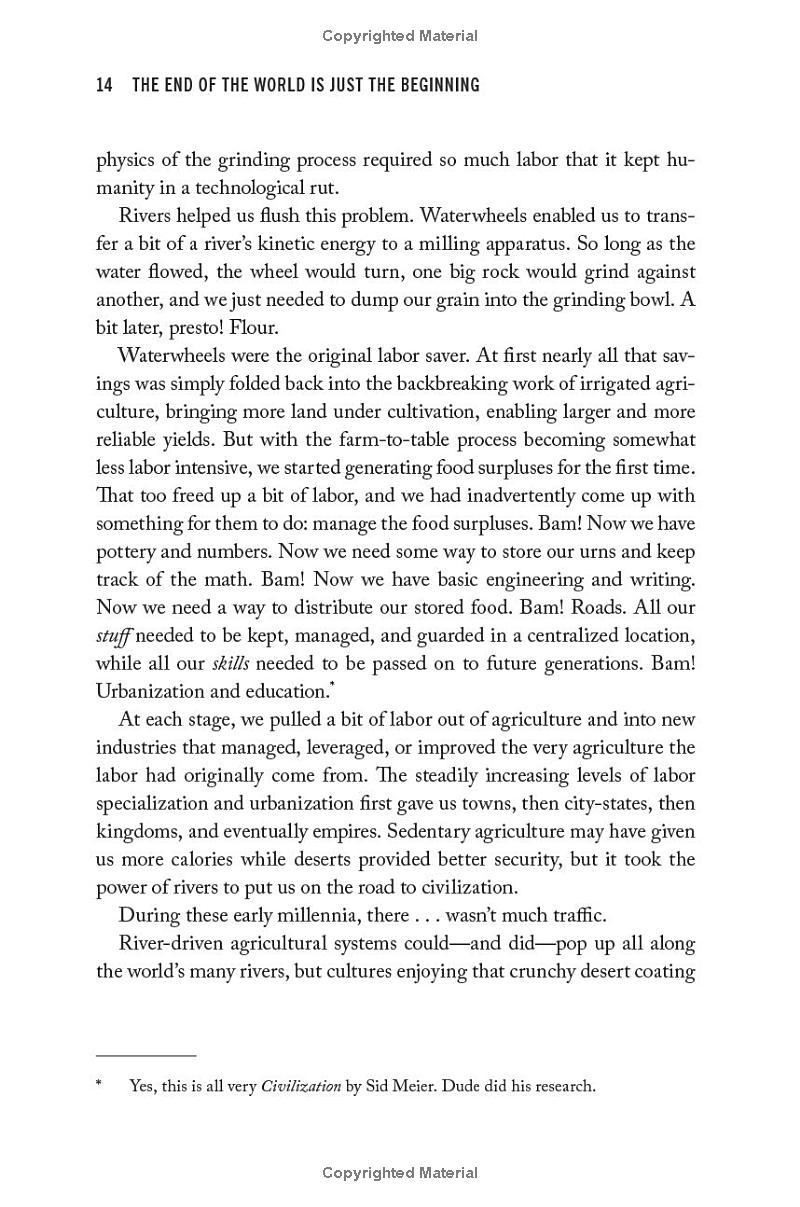 Sách ngoại văn: The End Of The World Is Just The Beginning