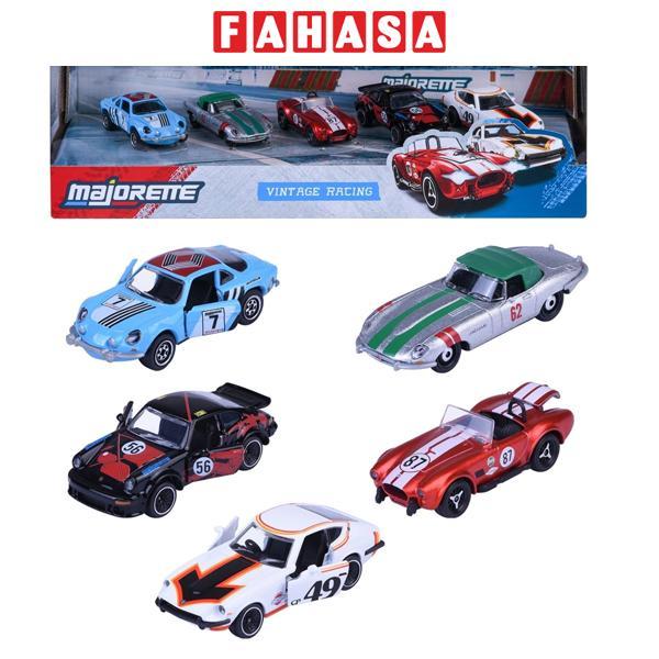 Bộ 5 Đồ Chơi Mô Hình Xe 5 Pieces Giftpack - Majorette 8502005000 - Vintage Racing
