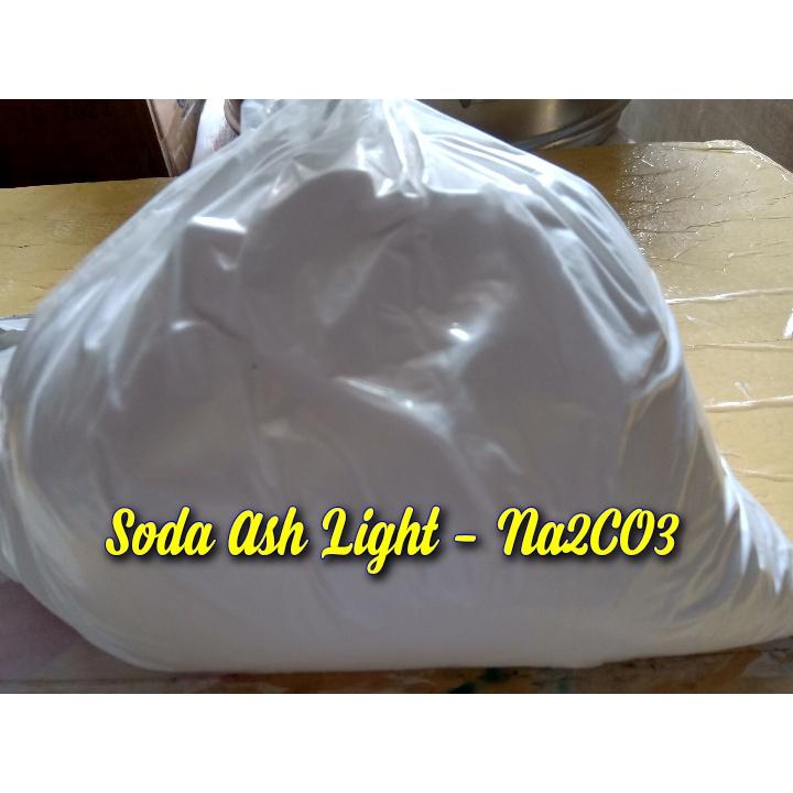 Chất tăng PH cho nước. Soda ash light - Na2CO3. 1kg - Bột soda Na2CO3 1kg - Waxing soda.Bột soda Na2CO3, Bột Soda Công n