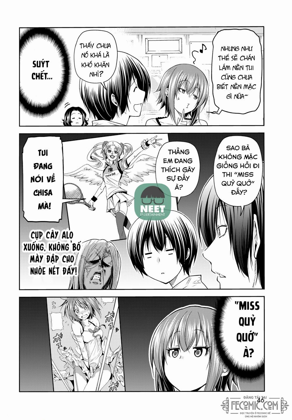 cô gái thích lặn - grand blue chapter 75 12