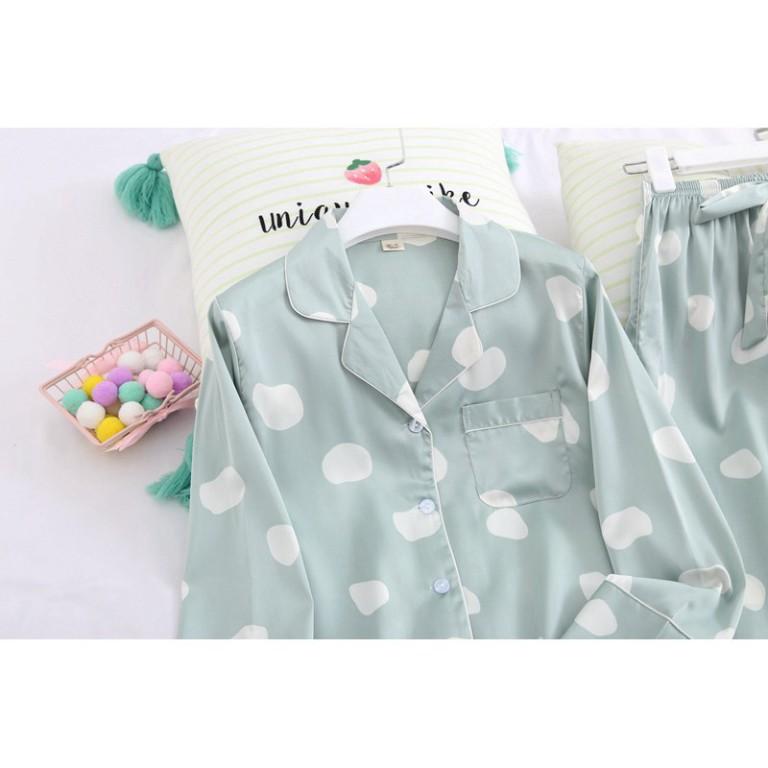 Pijama Lụa Dài Tay Cao Cấp Y75