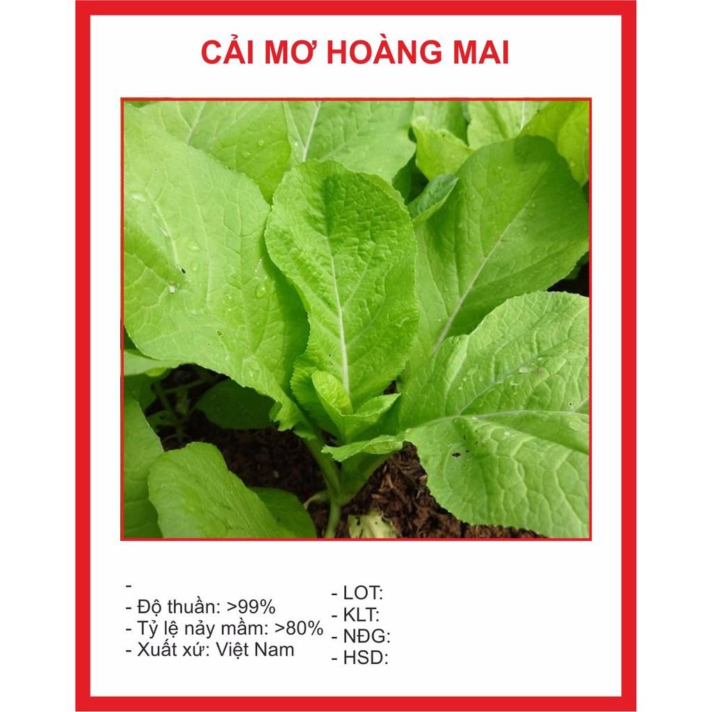 Hạt giống Cải Mơ 20gr