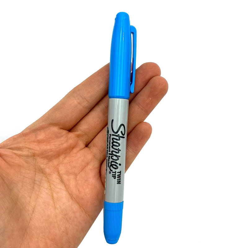 Bút Lông Dầu SHARPIE TWIN TIP 1799119 - Xanh Da Trời