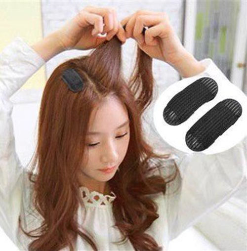 Bộ 2 Cặp tóc phồng chân tóc, Cài tóc phồng mái, Kẹp bấm làm phồng nếp tóc tự nhiên style Hàn Quốc KT25