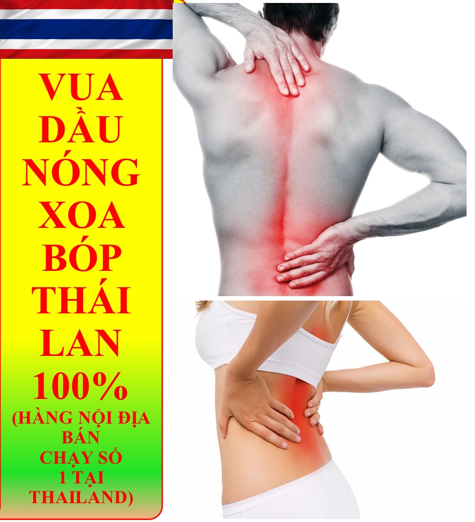 CHAI DẦU NÓNG XOA BÓP CÁ SẤU TRỊ ĐAU NHỨC TAY CHÂN - CAM KẾT HÀNG THẬT THAILAND 100