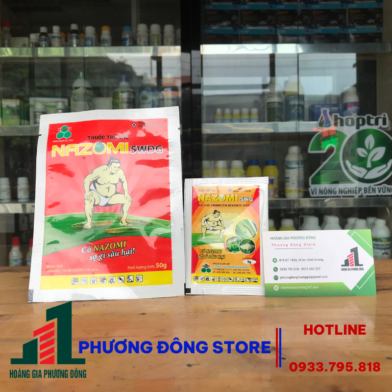 Thuốc trừ sâu rầy hiệu quả cao Nazomi 5WG (5g, 10g, 50g)