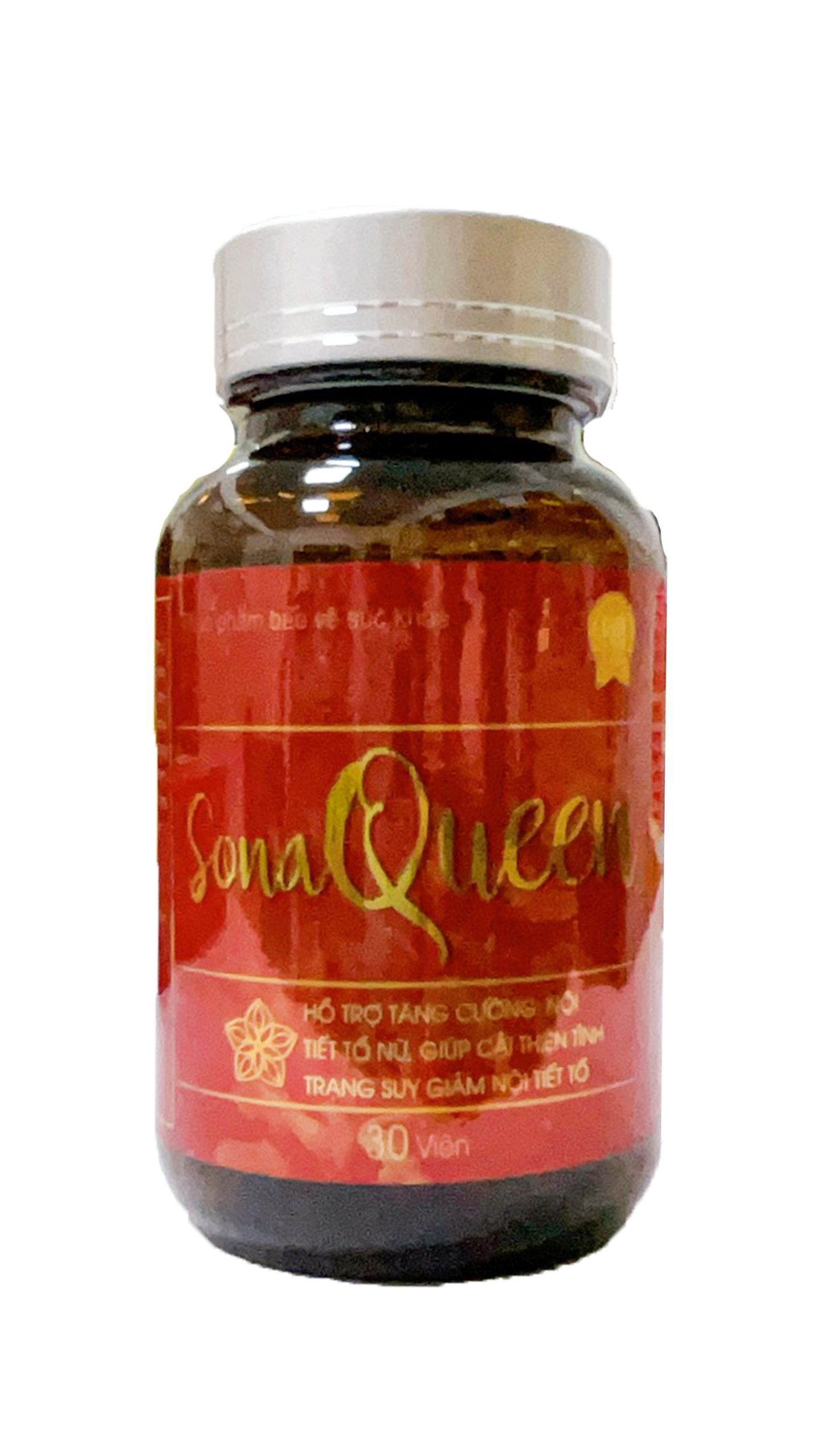 Viên Uống Hỗ Trợ Tăng Cường Nội Tiết Tố Nữ Thời Kỳ Tiền Mãn Kinh Mãn Kinh Sona Queen - Lọ 30 viên