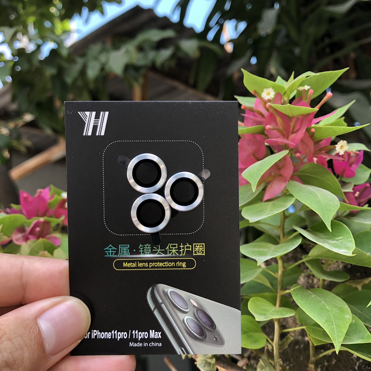 Vòng Bảo Vệ Camera Dành Cho iPhone 11Pro/ 11Pro Max - Chống Bụi, Hạn chế vân tay & Mờ Camera - Bảo Vệ Toàn Diện Cho iPhone Của Bạn - Hot Trend 2021