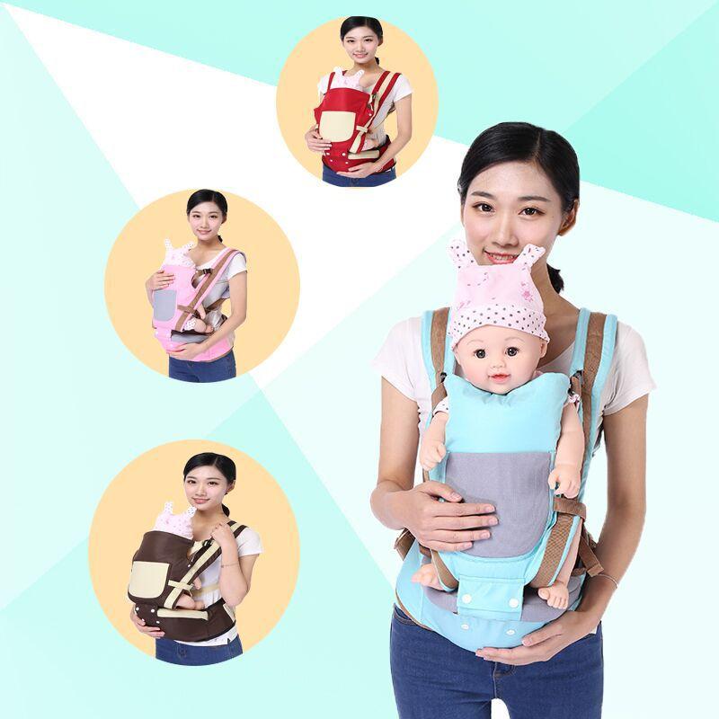 Mùa Hè Công Thái Học Cho Bé Trẻ Sơ Sinh Hipseat Carrier 3 Trong 1 Mặt Trước Công Thái Kangaroo Quấn Bé Sling HB Cho Bé