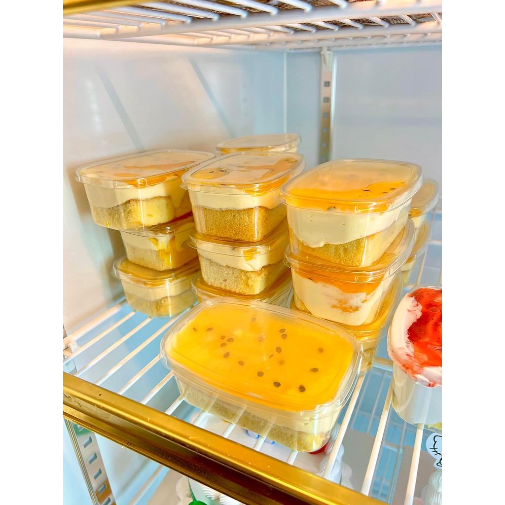 50 Hộp XY092 đựng tiramisu, bánh lạnh, mousse, panna cótta, sữa chua