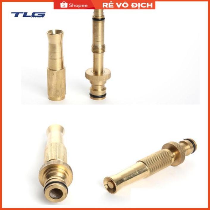 Bộ vòi xịt nước tưới cây đa năng tăng áp lực nước kèm dây tưới dạng lò xo co dãn 587814 loại 10m