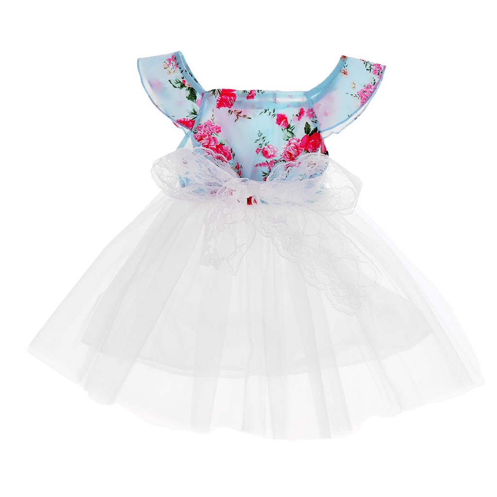 Summer Baby Girls Flower Sleeveless Princess Dress Party Skirts Clothes 2-6 Years