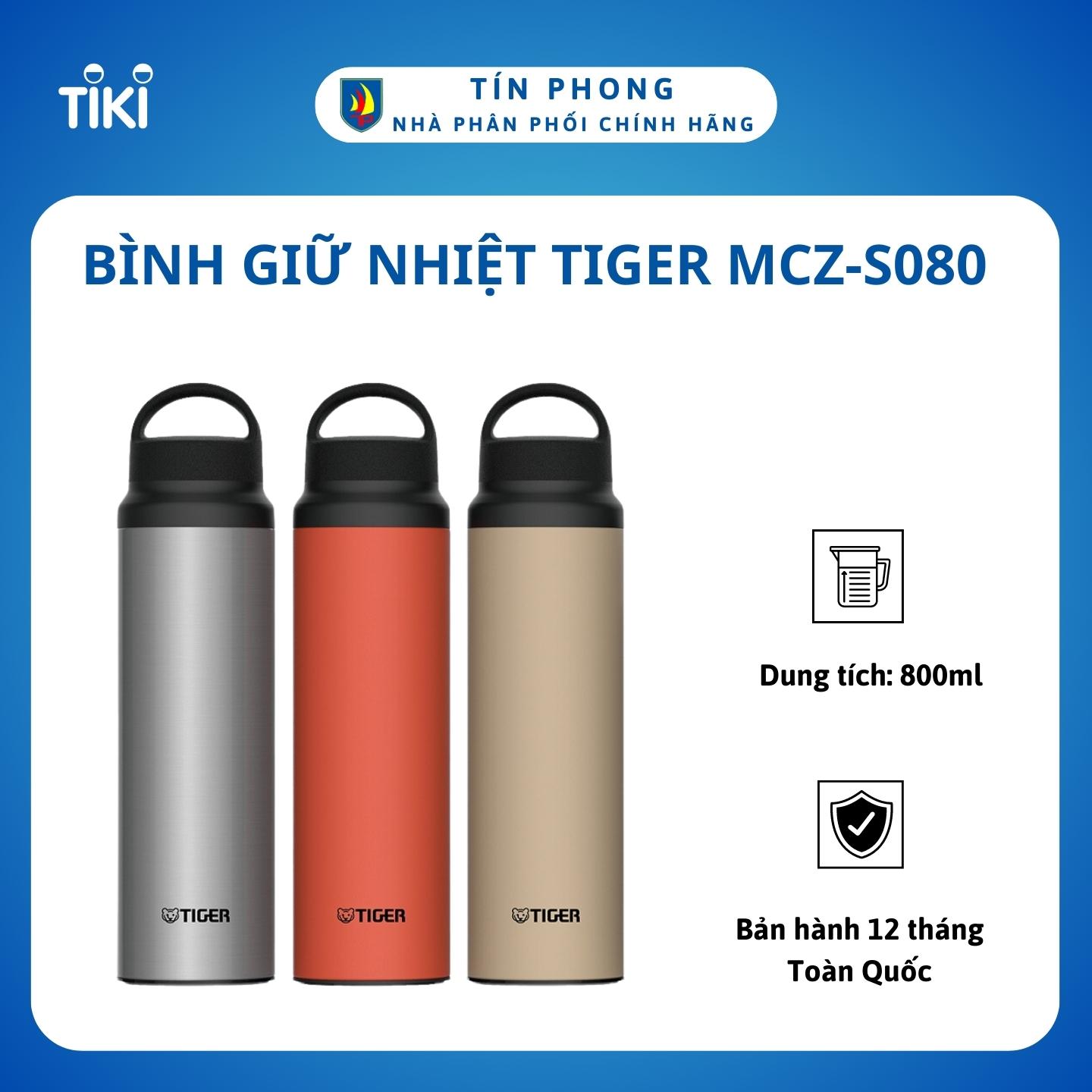 Bình giữ nhiệt Tiger MCZ-S080 - Dung tích 800ml - Thương hiệu Nhật Bản - Hàng chính hãng