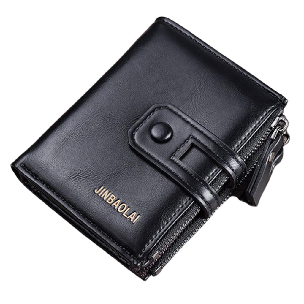 Fashion Bifold Wallet PU Leather Multi Card Organizer for Women Men