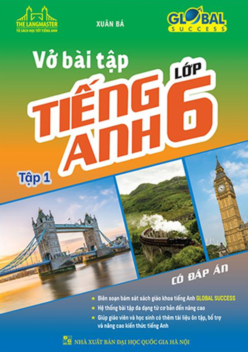 Global Success - Vở Bài Tập Tiếng Anh Lớp 6 - Tập 1 (Có Đáp Án) _MT