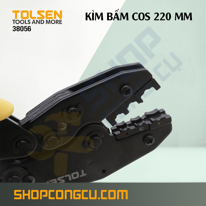 Kìm bấm cos 220mm Tolsen 38056