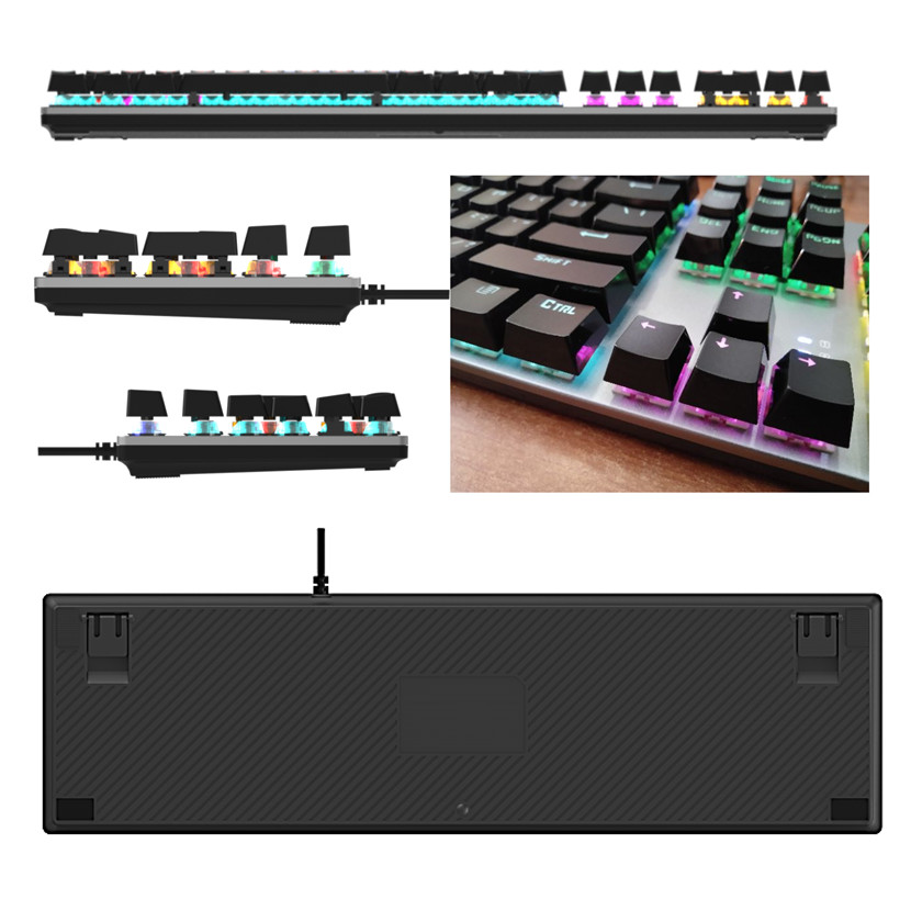 Bàn Phím Cơ Gaming Philips SPK8404/ G404 LED RGB - HÀNG CHÍNH HÃNG