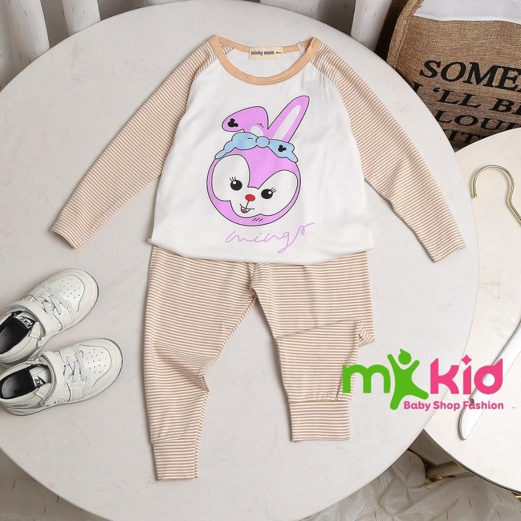 Bộ thu đông cho bé ️ Bộ dài tay Minkymom dài tay cho bé trai bé gái chất cotton co dãn và thấm hút mồ hôi tốt