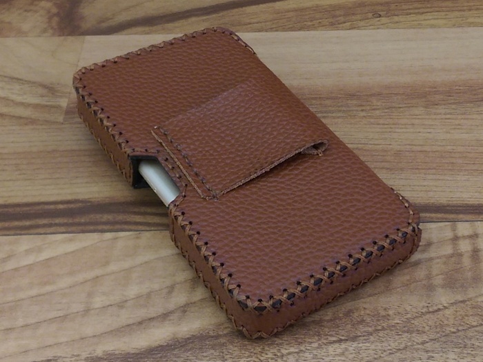 Bao Da Đeo Lưng dành cho Iphone 12 Mini Da Bò Dạng hộp