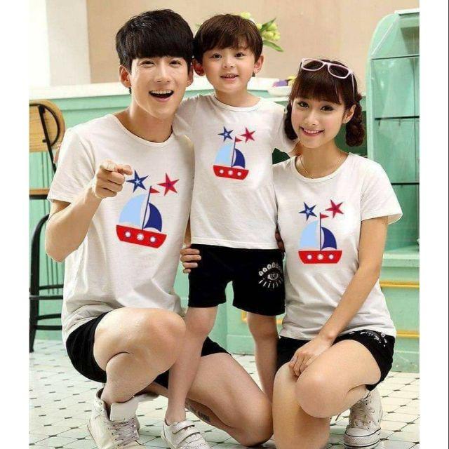 Bộ quần áo gia đình hình ngôi sao