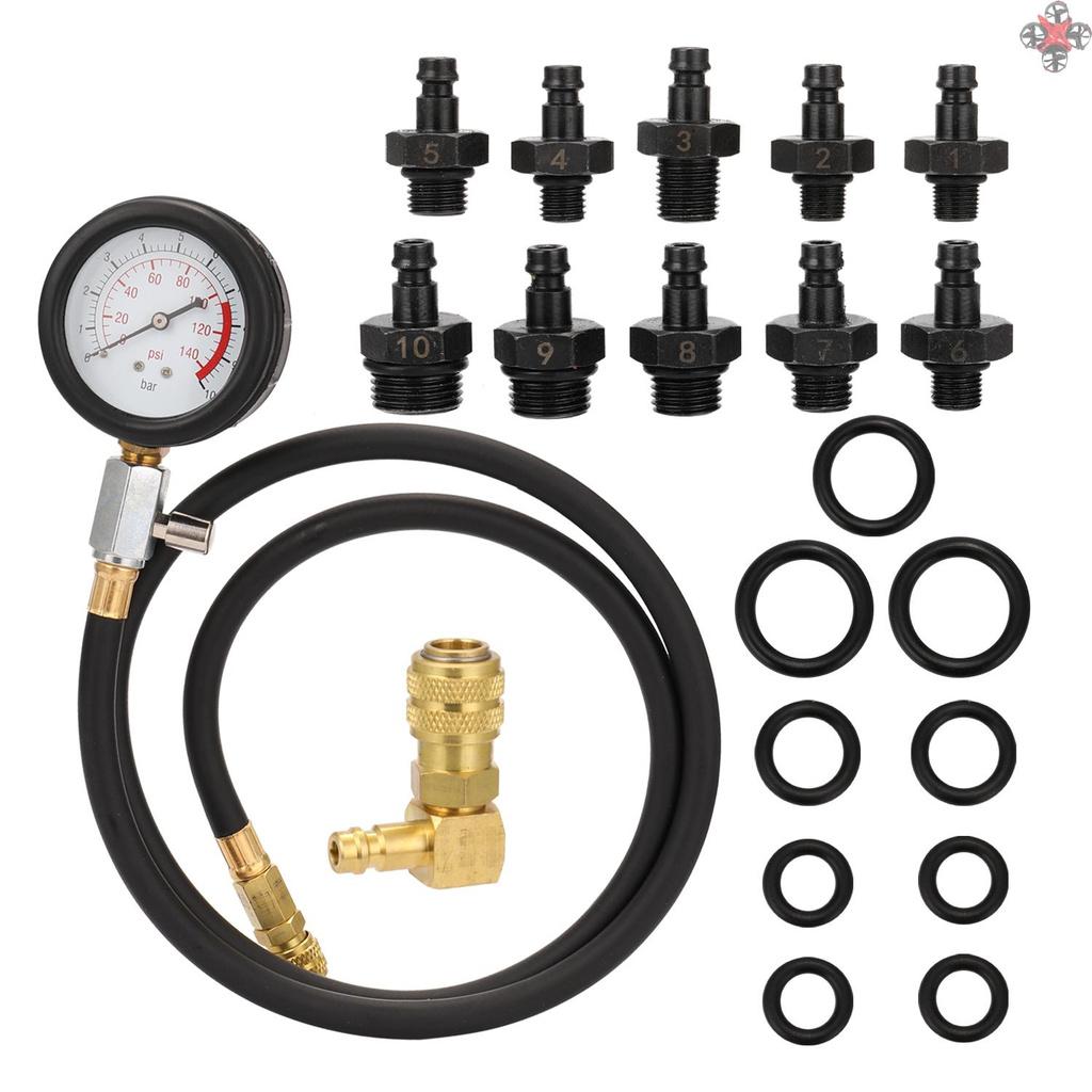 Bộ 12 Dụng Cụ Kiểm Tra Áp Suất Dầu Cho Xe Hơi