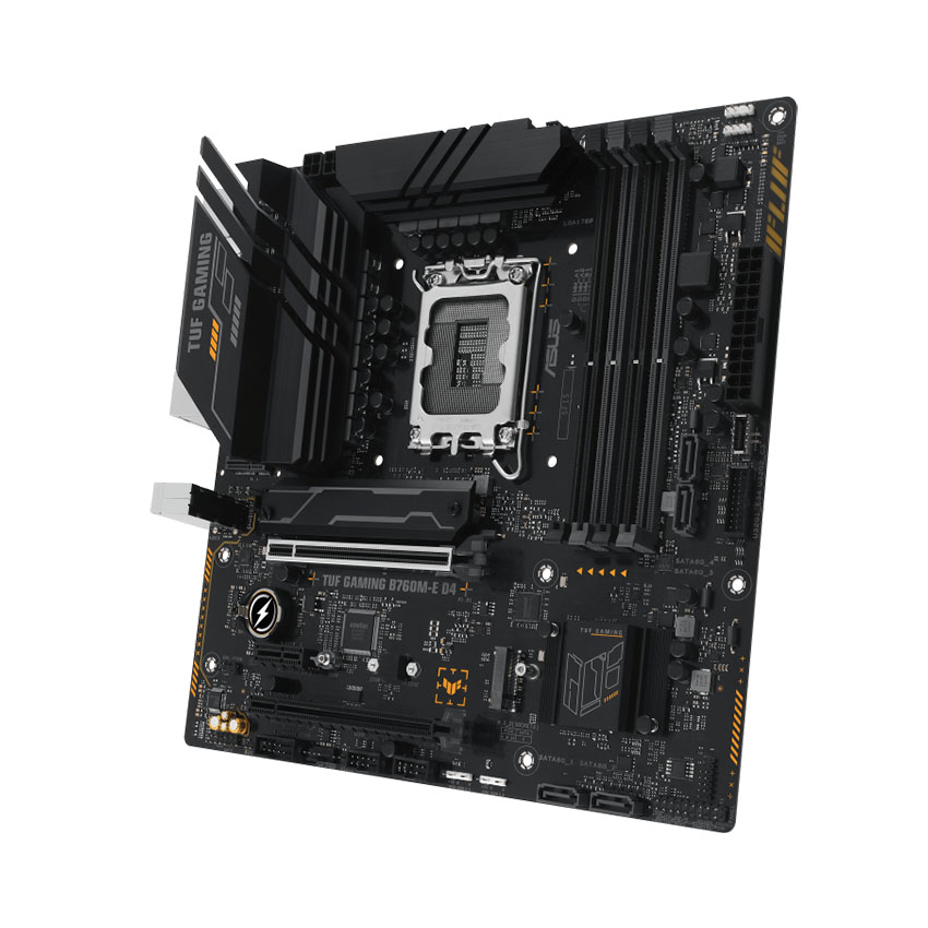 MainBoard ASUS TUF Gaming B760M-E DDR4 | Intel B760 | LGA 1700 | M-ATX | 4 Khe RAM - Hàng Chính Hãng