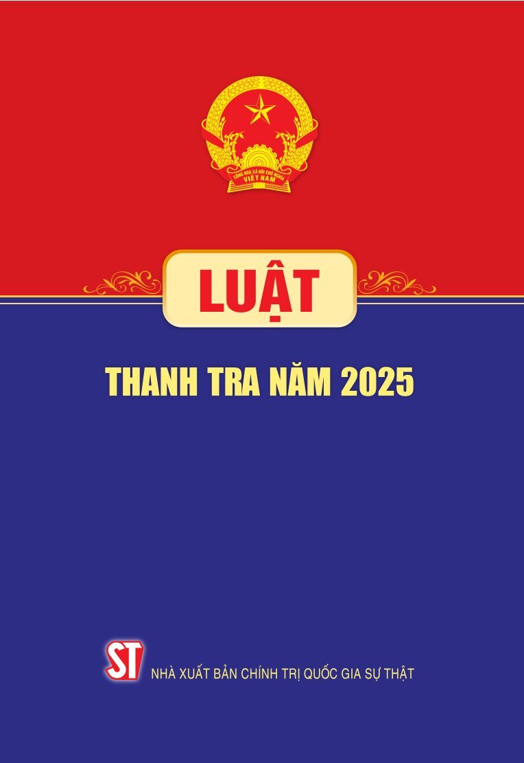 Luật Thanh tra năm 2025