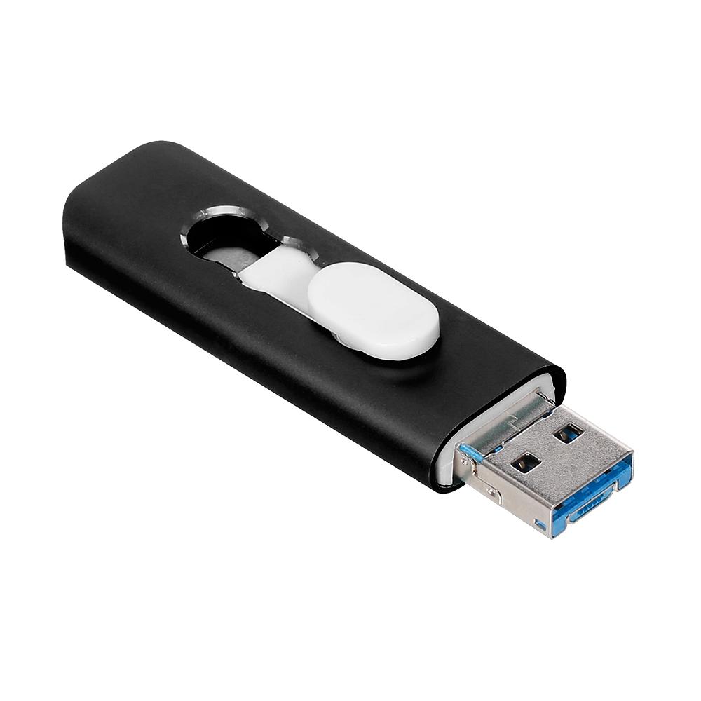 Ổ đĩa flash OTG yvonne Y15D USB2.0 U Disk Telescopic 32GB USB Type-C cho điện thoại di động / PC / máy tính xách tay - 32GB