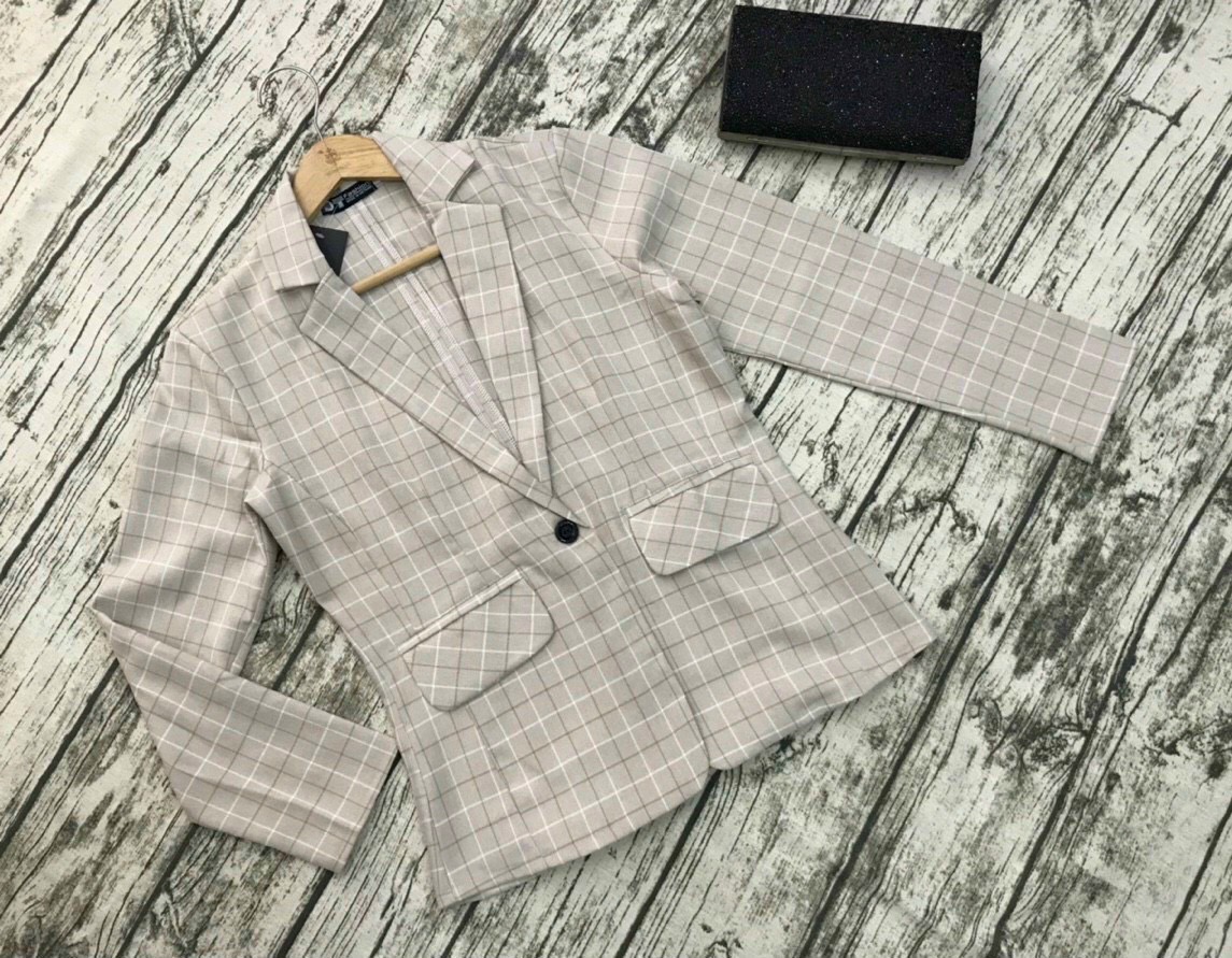 Áo khoác vest blazer nữ phong cách Hàn Quốc Hati store