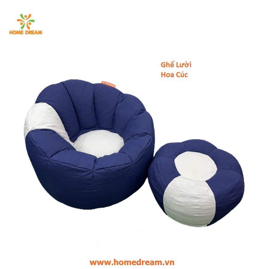 Ghế Lười Hoa Cúc Olefin Home Dream