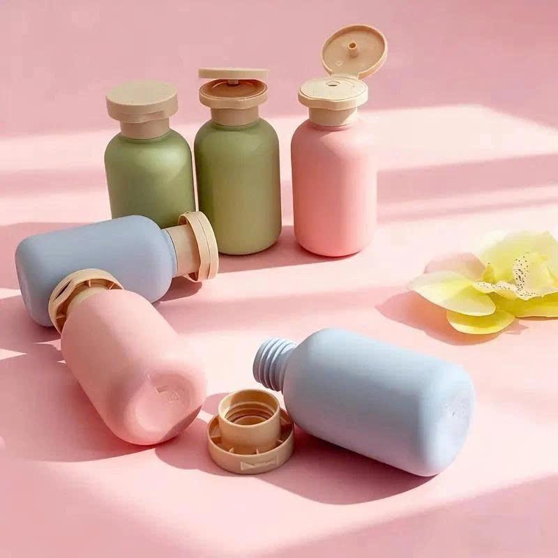 Bộ Chiết Mỹ Phẩm Du Lịch 3 Chai 100ml Kèm Túi PVC | Gọn Gàng Cho Cả Gia Đình