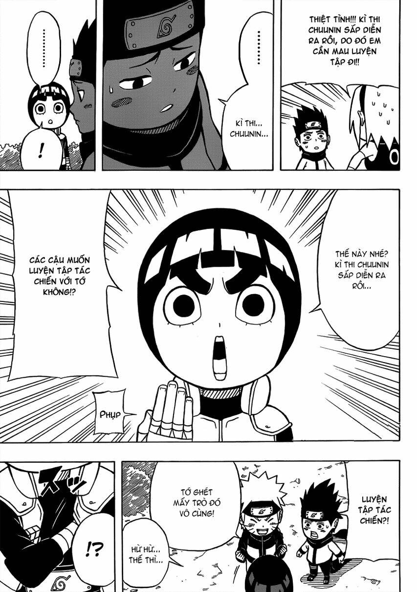 rock lee's springtime of youth chapter 7.5 7