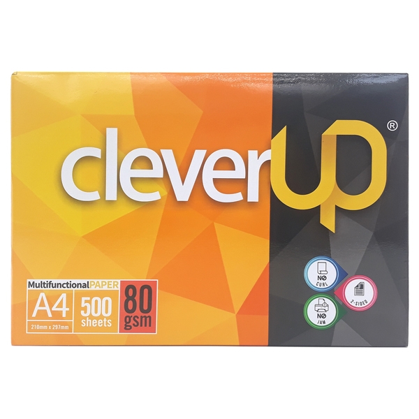 Giấy Photo Clever Up A4 80gsm (500 Tờ)