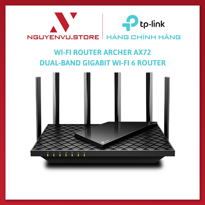 Bộ Phát Wifi 6 TP-Link Archer AX72 / TP-Link Archer AX73 Gigabit Băng Tần Kép AX5400 - Hàng Chính Hãng