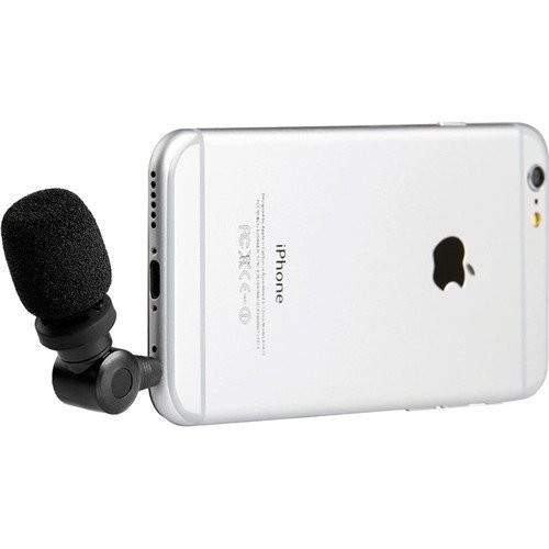 Saramonic SmartMic, Micro Thu Âm Mini Cổng 3.5mm TRRS Cho Điện Thoại - Hàng Chính Hãng