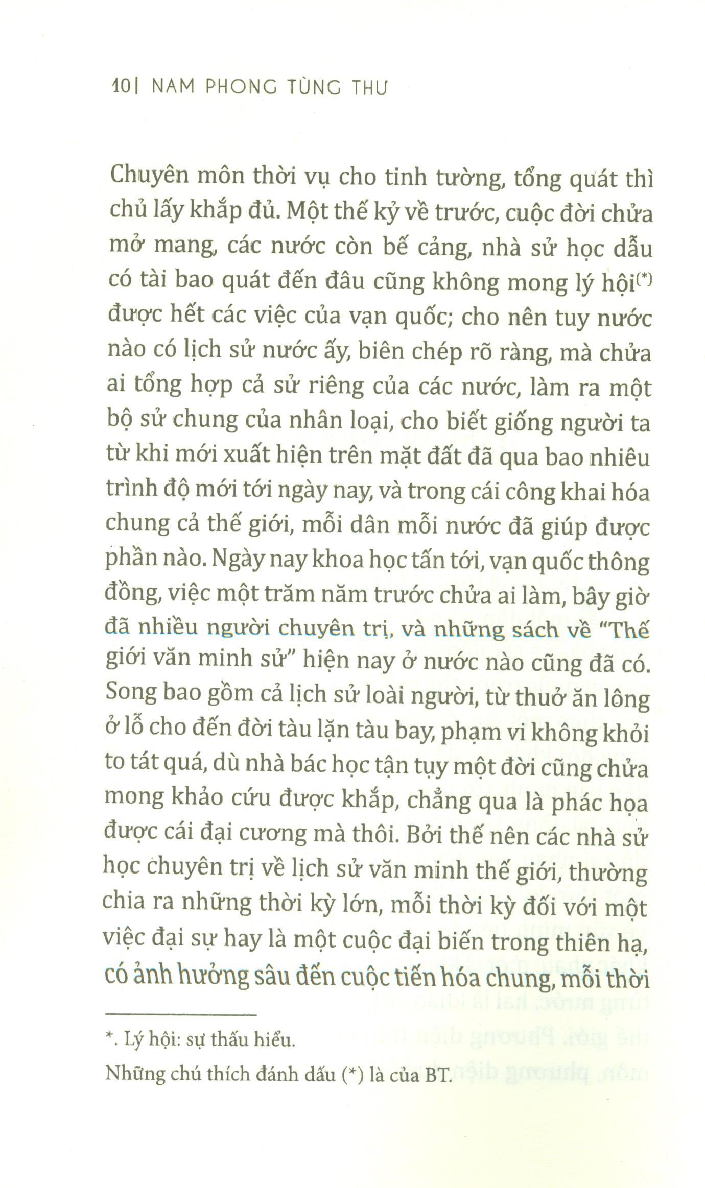 Lịch Sử Thế Giới