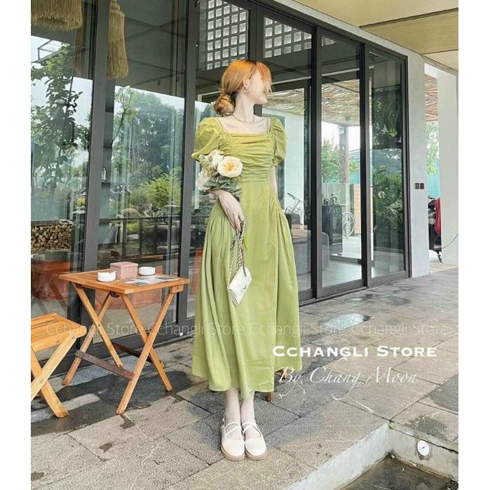 ĐẦM NỮ NHÚN TRƯỚC NGỰC MẶC 2 KIỂU