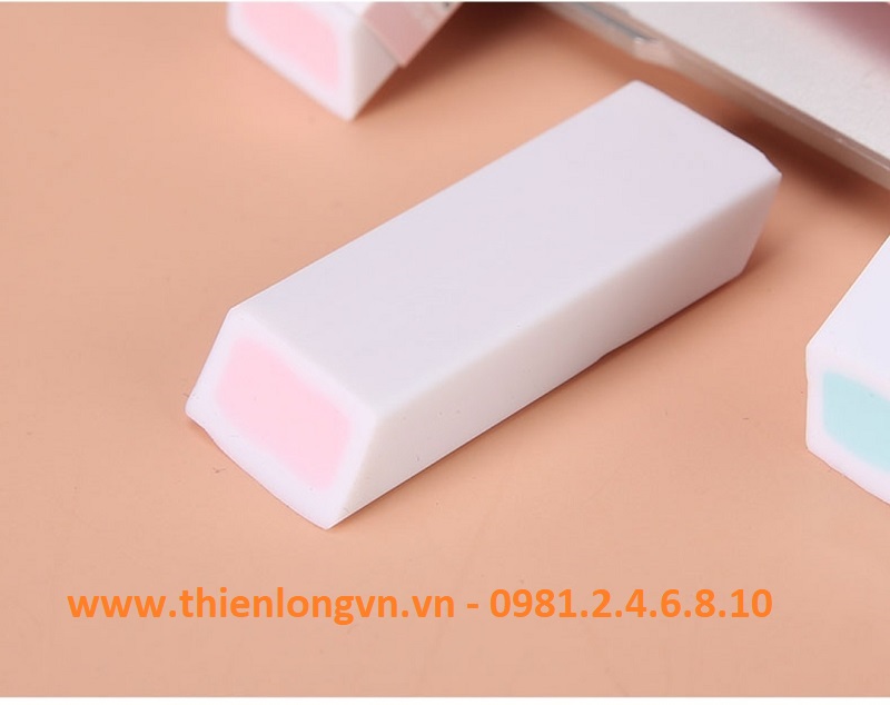 Gôm - Tẩy chì thơm hình quả đào M&amp;G - AXPN0793 màu hồng