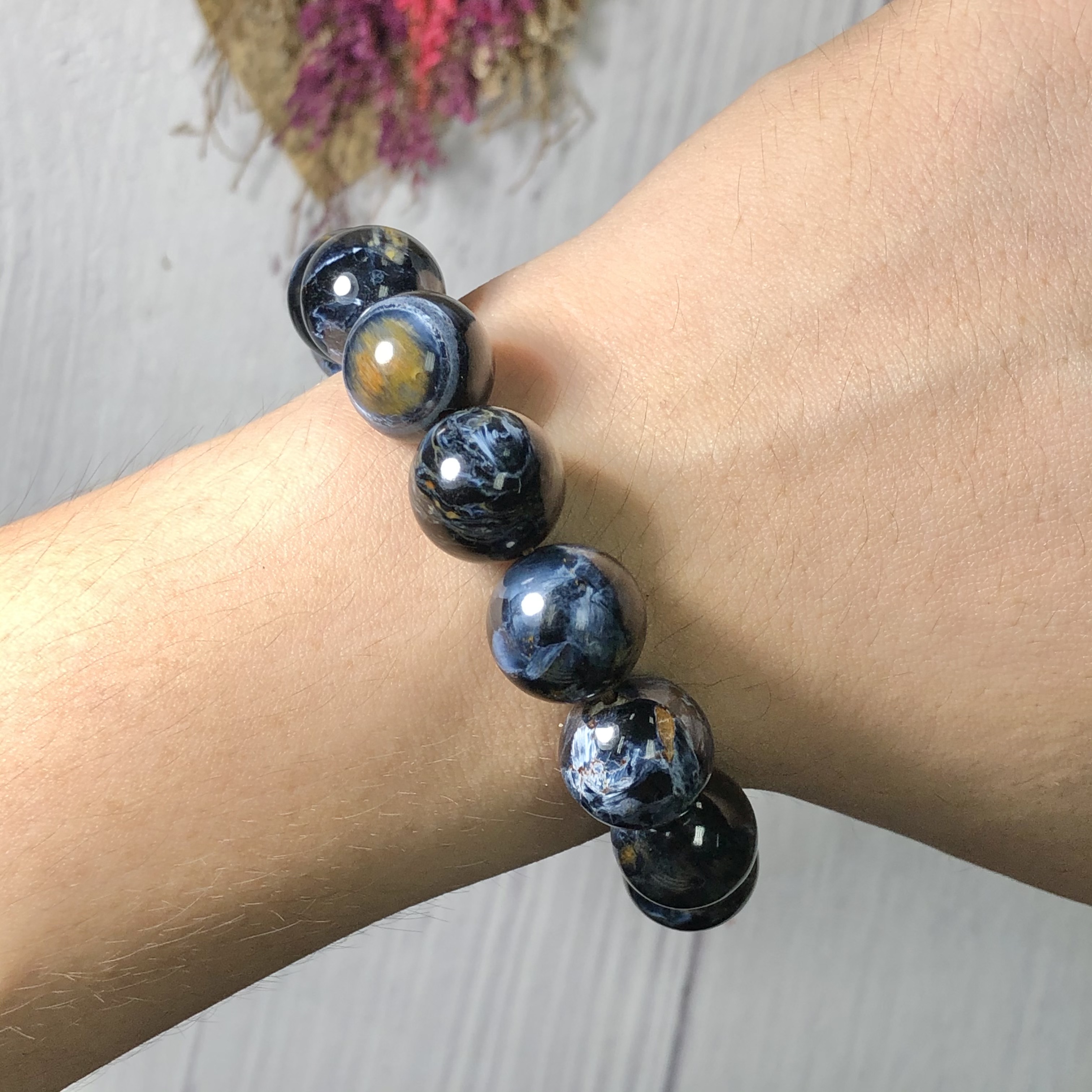 Vòng tay Giông Bão 14mm chuẩn 5A
