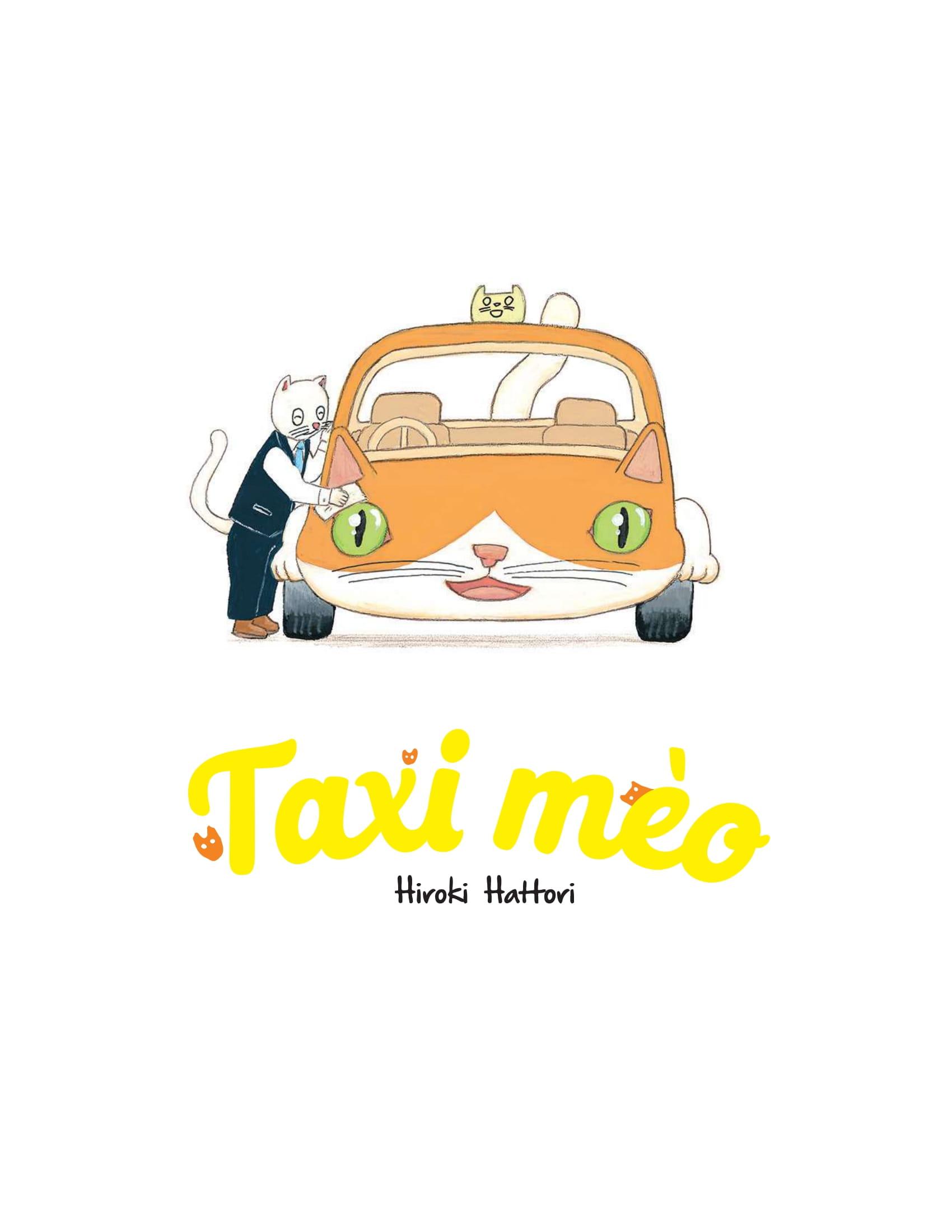 Sách - Ehon - Taxi Mèo