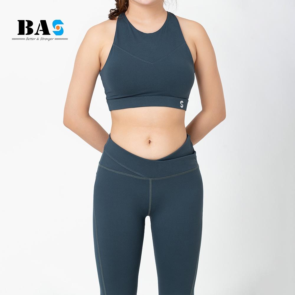 Quần dài legging tập yoga gym aerobic nữ chất thun mịn co giãn thấm hút mồ hôi - QD40042