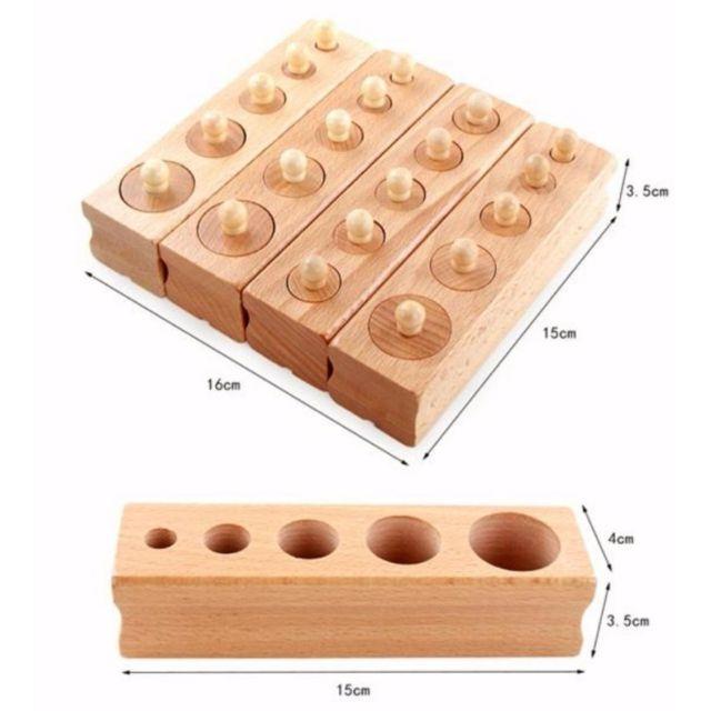 Bộ trụ có núm loại nhỏ (Mini Cylinder blocks)