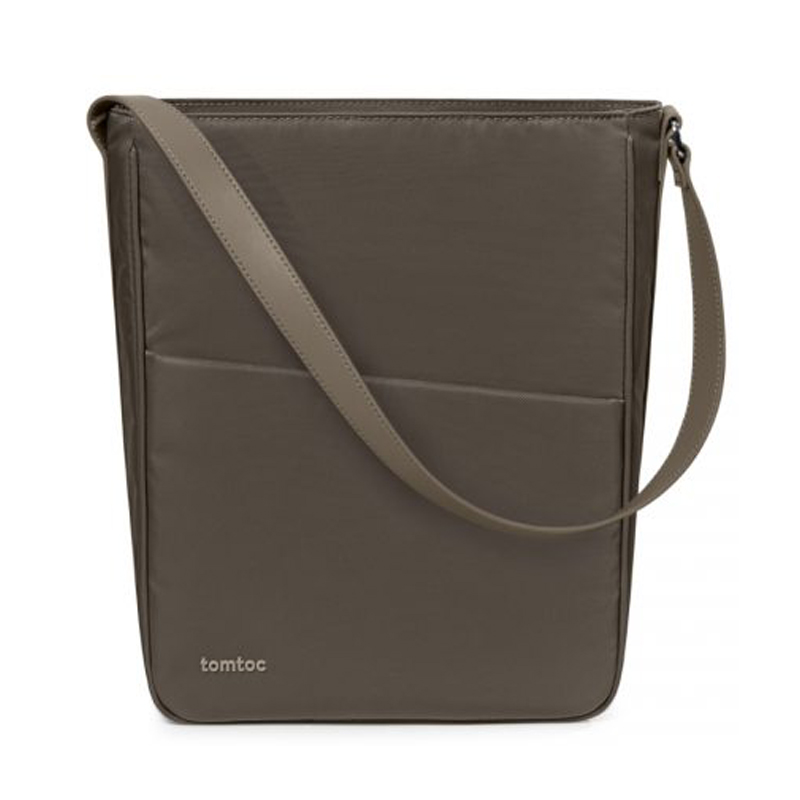 Túi đeo kiêm balo chính hãng TOMTOC Slash Sling bag Taupe - H63 cho Ultrabook 14 inch