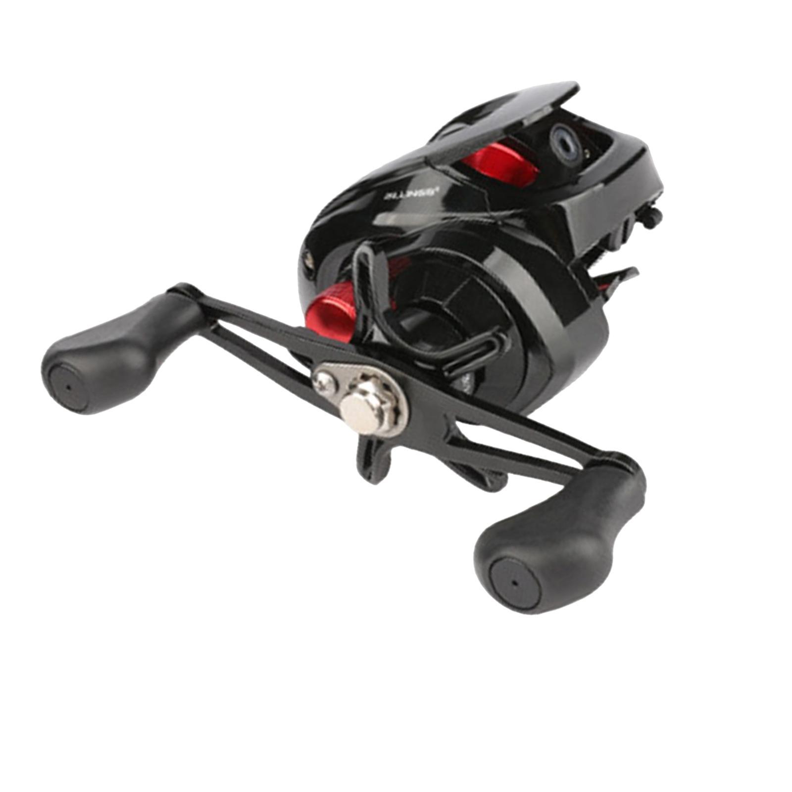 Powerful High Speed Fishing Reels 6.3:1 Gear Ratio 5+1 BB Baitcaster Reels Left