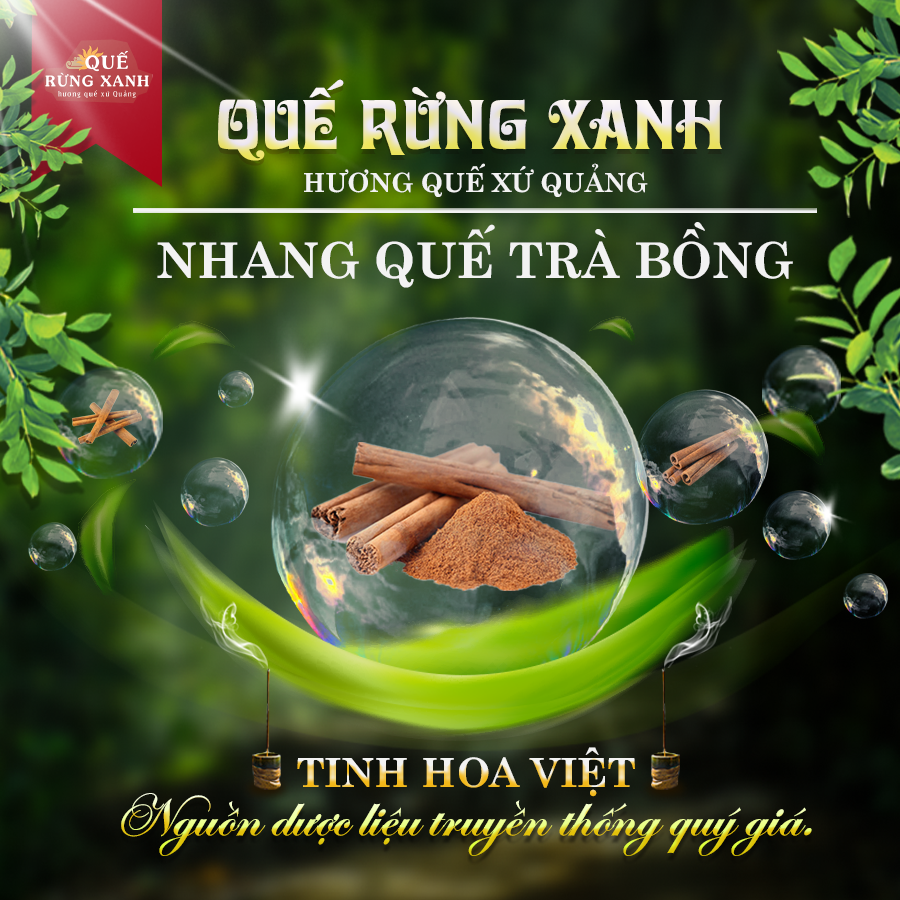 [Kèm quà tặng] Combo 8 hộp nhang thảo mộc hương quế Quế Rừng Xanh 100% nguyên chất từ Quế Rừng Trà Bồng 70 nén/hộp cao 30cm