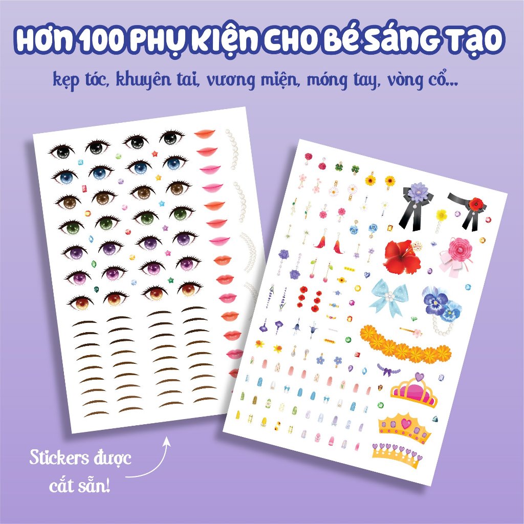 Combo Sách Trang Điểm Công Chúa _MEGA