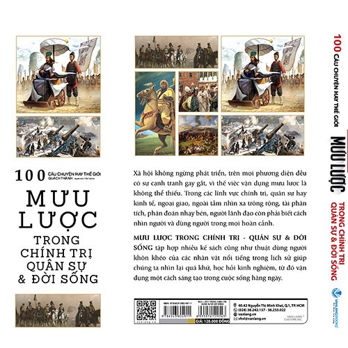 Sách - 100 Câu Chuyện Hay Thế Giới - Mưu Lược Trong Chính Trị Quân Sự & Đời Sống